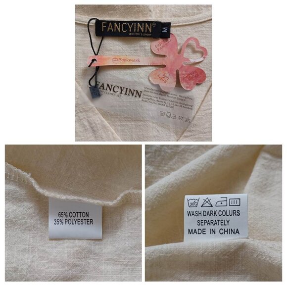 Fancyinn Long Sleeve Babydoll Tunic Dress - Picture 9 of 16